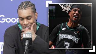 "Controlling my emotions has been a big thing for me" Jaden McDaniels Says What Helped in Game 3 Win