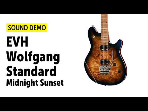 EVH Wolfgang WG Standard Exotic Baked Maple Fingerboard - Midnight Sunset image 16