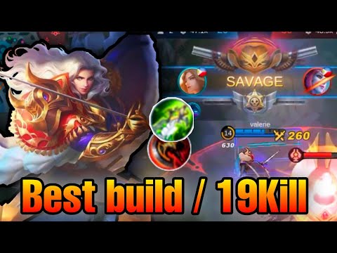 19kill + Savage! Lancelot Bestbuild | Lancelot Gameplay | MLBB√