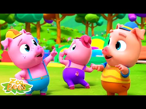 Trois Petits Cochons Courtes Histoires + Plus Comptines pour Enfants