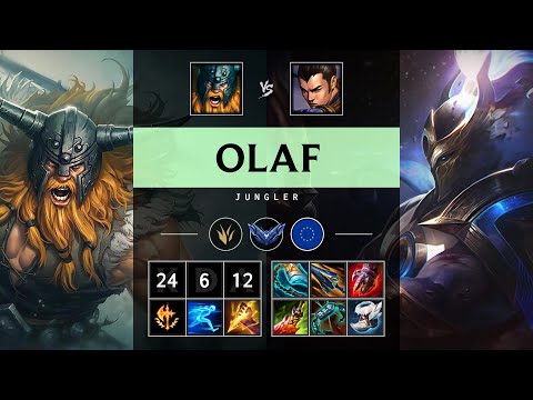 Olaf Jungle vs Xin Zhao - EUW Diamond Patch 25.14