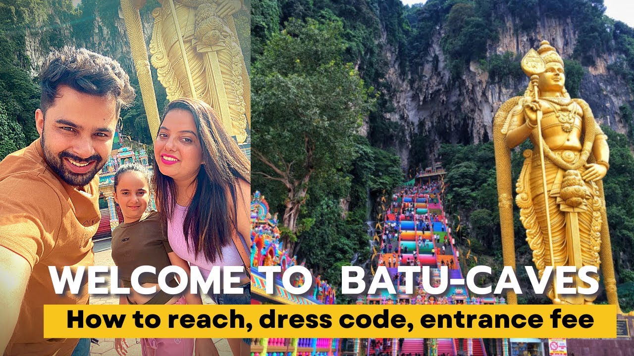 Batu-Caves in Kuala Lumpur, Malaysia (How to reach, dress code, entrance fee) #traveliasahil