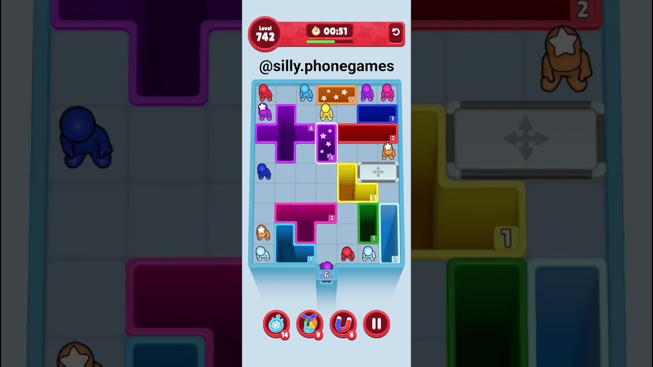 Drop Away Level 742 Walkthrough Solution