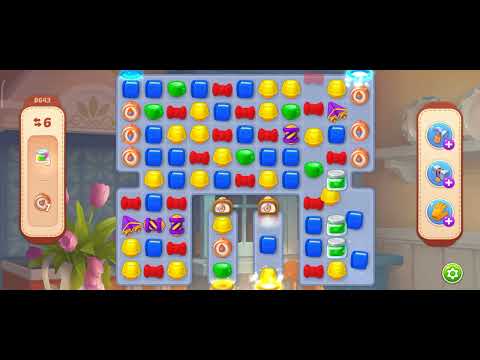 Homescapes level 8643 Normal level