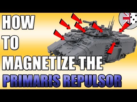 How to magnetize the Primaris Repulsor tank