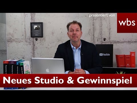 Neues Studio + Adventskalender Gewinnspiel | Rechtsanwalt Christian Solmecke