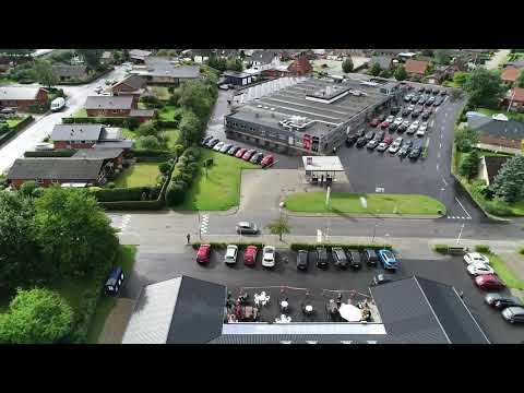 Egtved set fra oven. 10  min drone optagelser