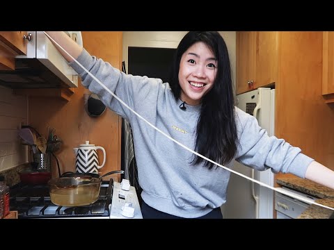I Made The Super Stretchy Hand-Pulled Noodles