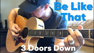 Be Like That | 3 Doors Down | Intro Guitar Lesson (Picking)