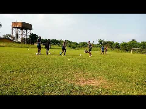 Immaculate FC players during training, in preparation for Dynasty Scouting League
