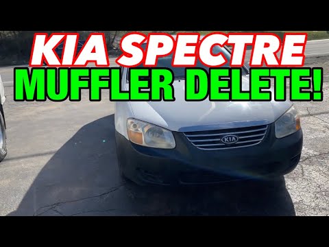 2008 Kia Spectre EX EXHAUST w/ MUFFLER DELETE!