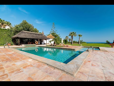 Luxury First Line Beach Villa For Rent | Guadalmina Baja | Marbella
