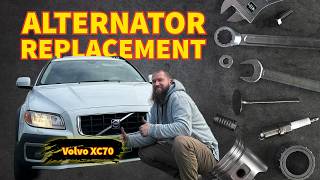 2008 Volvo XC70 alternator replacement