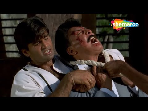 Climax : सुनील शेट्टी ने पहनाई दुश्मनो को फांसी | Suniel Shetty | Danny | Vinashak