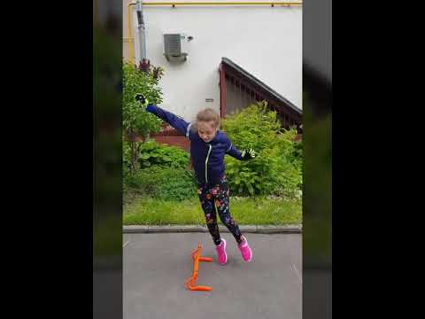 Вероника Nika820. Комбинированная тренировка : домашняя офп + уличная прыжковая + bmx