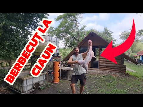 Așa ceva mai RAR vezi !!Pregătim BERBECUȚ la ceaun la Căsuța din Pădure ! 