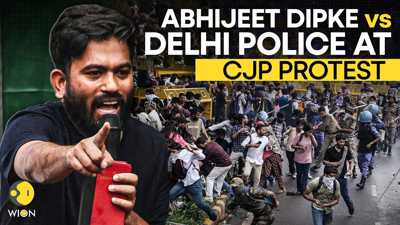 Cockroach Janta Party Protest LIVE: Activist Abhijeet Dipke Confronts Delhi Police At Jantar Mantar