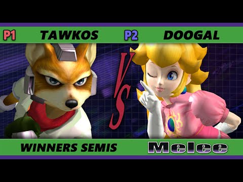S@X 452 Winners Semis - Tawkos (Fox) Vs. Doogal (Peach) Smash Melee - SSBM