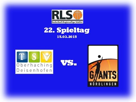 15.03.2015 TSV Oberhaching - Giants