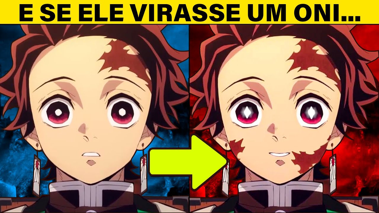 E SE TANJIRO TIVESSE ACEITADO VIRAR UM ONI EM DEMON SLAYER - KIMETSU NO YAIBA