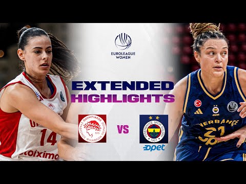 Olympiacos SFP v Fenerbahce Opet | Full Game Highlights | EuroLeague Women 2025-26