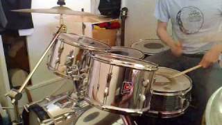Drumming to the Who&#39;s Young Man Blues - Leeds version (Premier kit)