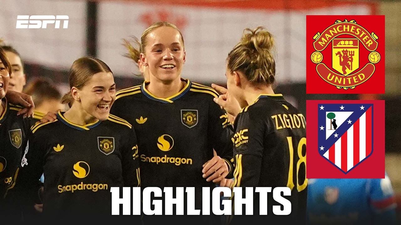 Manchester United vs Club Atlético de Madrid Highlights