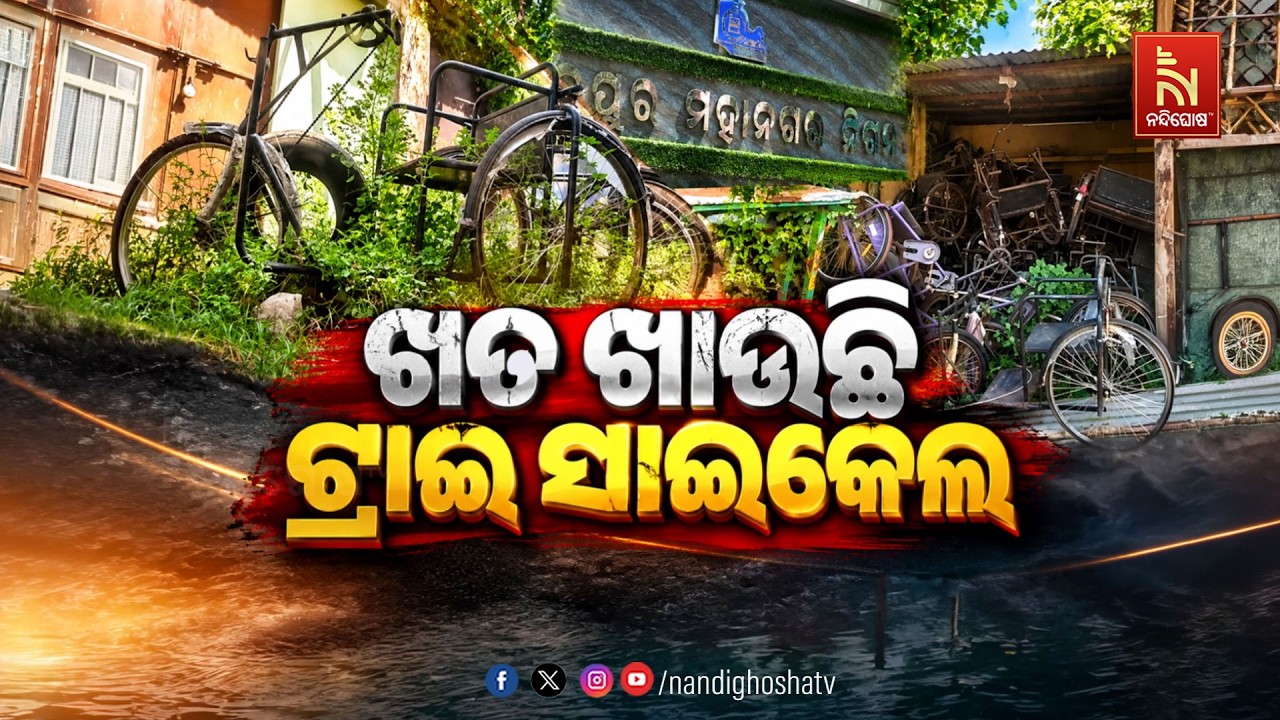 🔴Live | ଖତ ଖାଉଛି ଟ୍ରାଇସାଇକେଲ୍ | NandighoshaTV