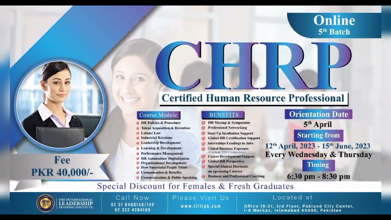 Certified Human Resource Professional (CHRP)