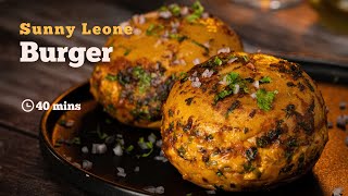 Just eat this delicious burger once! You might forget McDonald's Burger | Sunny Leone Burger | Cookd