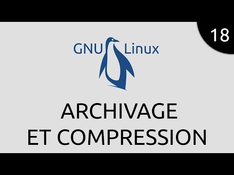 GNU Linux 18 archivage et compression