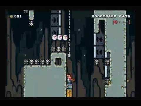 Super Mario Maker Hard Level - Cape Nation