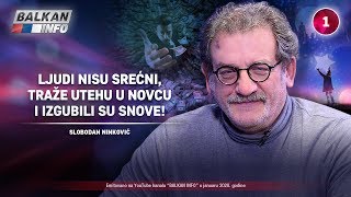 INTERVJU: Boda Ninković - Ljudi nisu srećni, traže utehu u novcu i izgubili su snove! (22.1.2020) video
