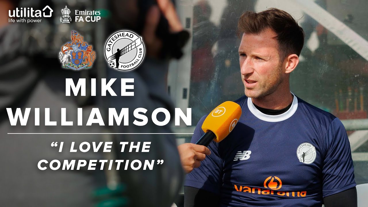 “I love the competition” | Mike Williamson on Altrincham FA Cup re-visit | UTILITA PREVIEW