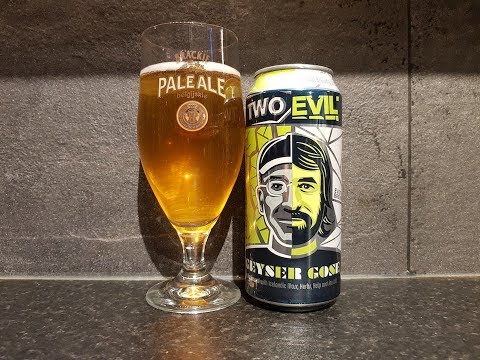 Two Evil Geyser Gose By Evil Twin & Two Roads Brewing Company | American Craft Beer Review
