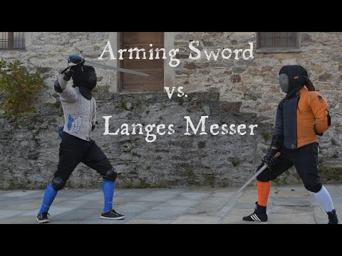 Messer versus Arming Sword: sparring with Federico Malagutti