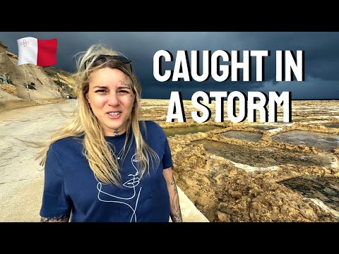 CAUGHT IN A STORM ON GOZO ISLAND - Malta 🇲🇹 (October 25)