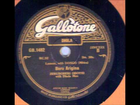 Zeruboberi Obothi With Dhola Men Bero Arigina Gallotone GE 1482 78 rpm