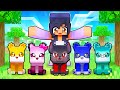 Turning my FRIENDS into KITTENS in Minecraft!