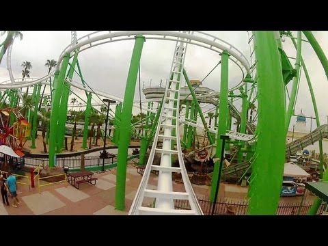 Front row point of view footage of Desert Storm