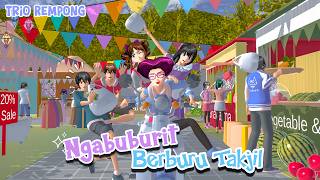 Download lagu NGABUBURIT BERBURU TAKJIL!! || TRIO REMPONG || SAKURA SCHOOL SIMULATOR mp3