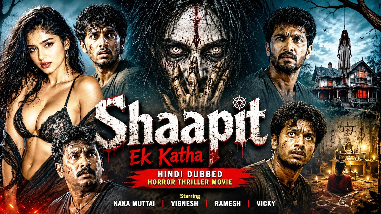 New South Horror Movie 2026 ''Shaapit Ek Katha'' | Kaka Muttai | Hindi Dubbed Horror Thriller Movie