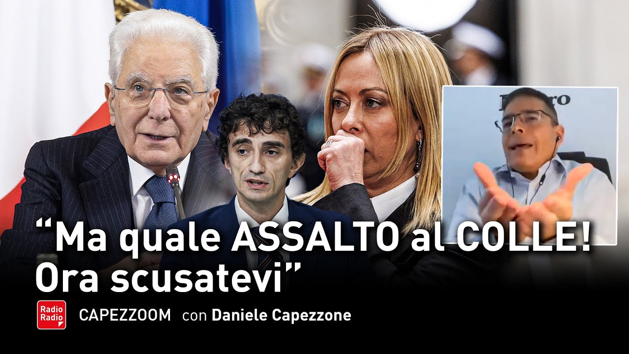 TRAME CONTRO MELONI: SENTITO IL CONSIGLIERE DI MATTARELLA? ▷ CAPEZZONE: "ORA SCUSATEVI CON BIGNAMI!"