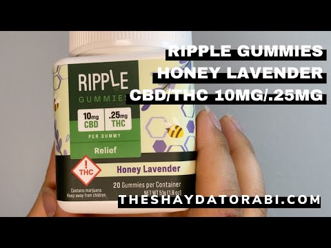 RIPPLE GUMMIES THC CPG PACKAGING AND DOSE