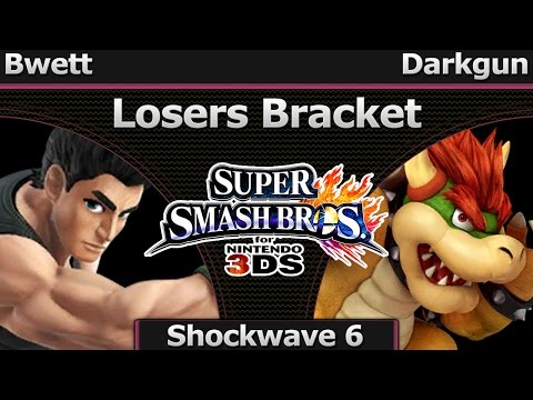 Shockwave 6 Smash 3DS - Bwett (Little Mac) vs Darkgun (Bowser) - Losers Bracket