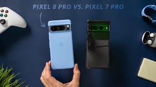 Google Pixel 8 Pro vs Google Pixel 7 Pro Review -  Brighter, Faster and More AI!