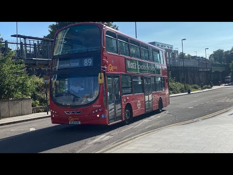 Volvo B9TL Wright Eclipse Gemini 2 Go Ahead London WVN48  BL61 ADU Route 89 Lewisham Station