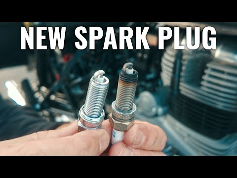 New NGK Platinum Spark Plug for the Royal Enfield Meteor 350