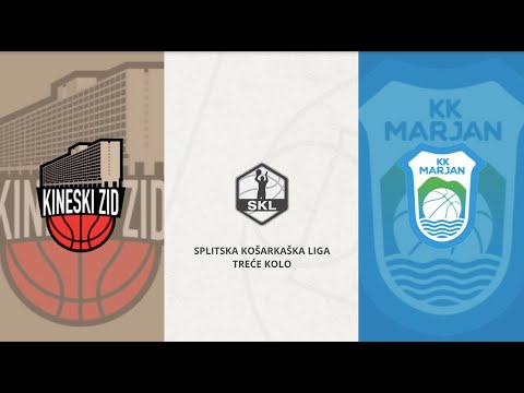 Highlights - Splitska Košarkaška Liga 2025/26 - KK Marjan : KK Kineski Zid (26.10.2025)