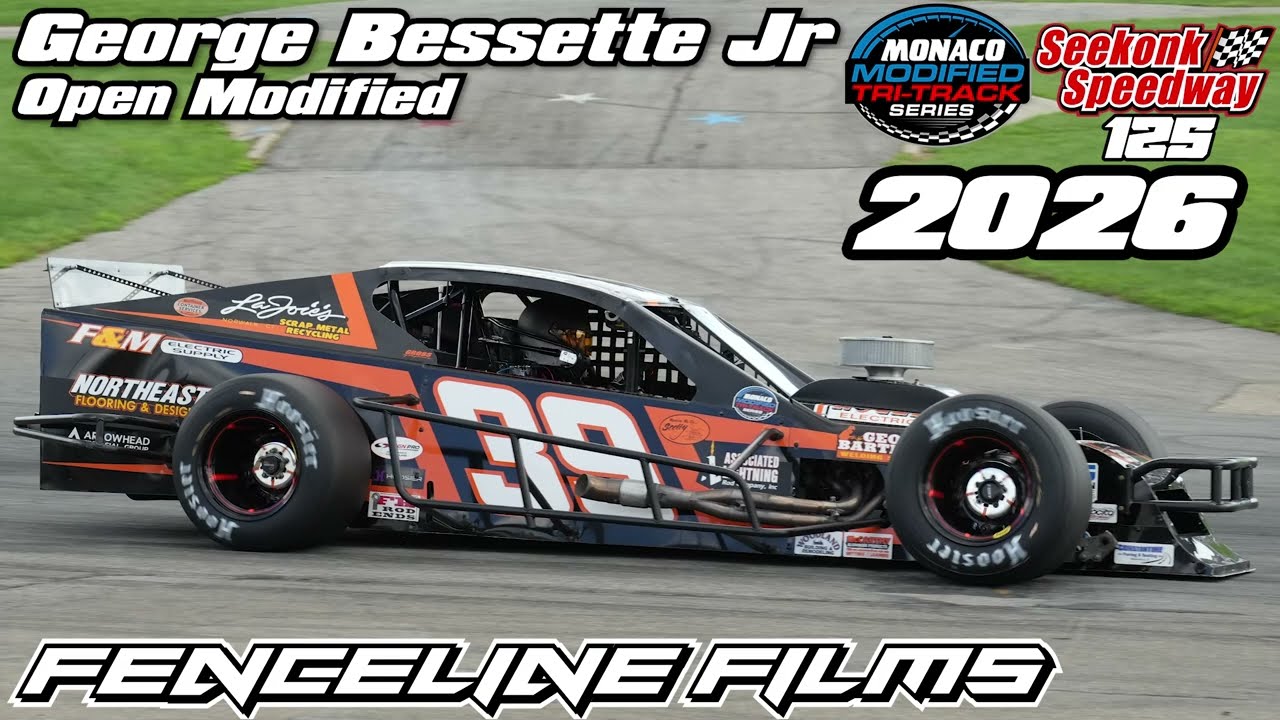 George Bessette Jr Monaco Tri Track Modified Seekonk Speedway 125 2026